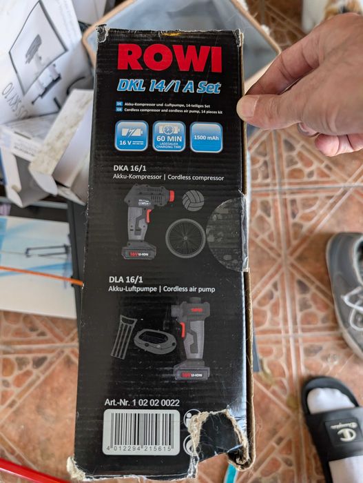 Kit Compresor si Pompa de Aer