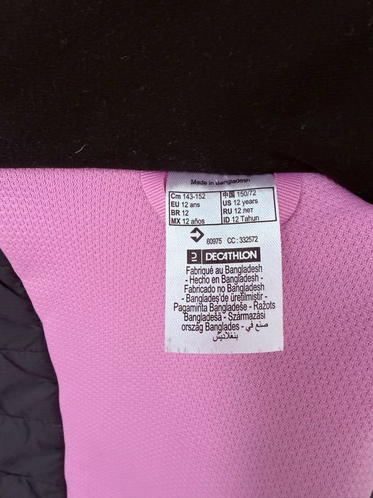 Costum schi ski fete Decathlon Wedze marimea 152 varsta 10-12 ani