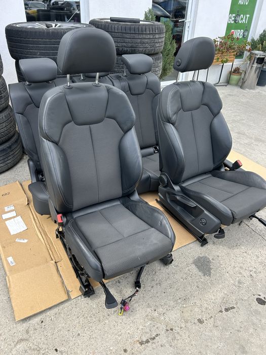 Interior piele , scaune față și banchete spate Audi Q5 FY
