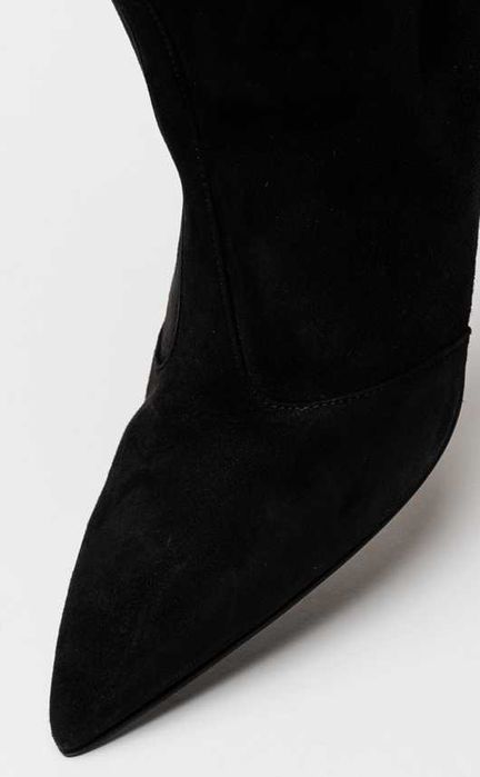 Furla, Cizme NOI mid-calf din piele intoarsa Sfera,37