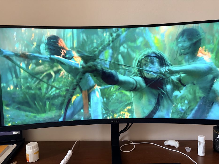 Monitor curbat Huawei