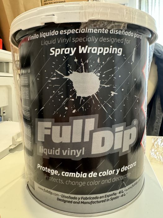 Vopsea plastidip rosu mat “Cherry Red”, galeata 4L sigilata