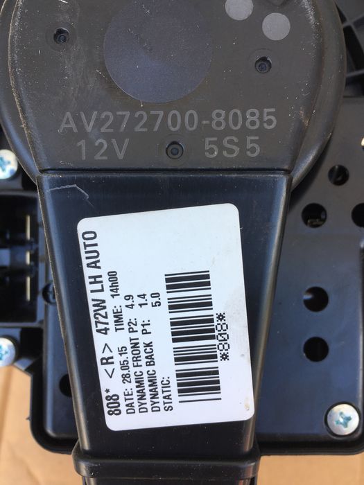 Aeroterma Toyota Auris Hybrid. 2012-2018. Volan stinga