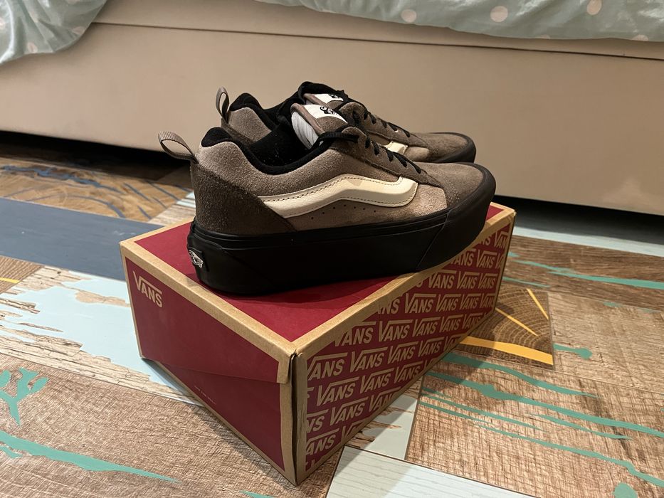 Vans Knu Stack сиви с черна подметка