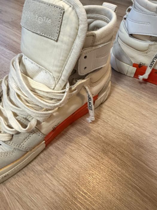 Off white vulcanized high