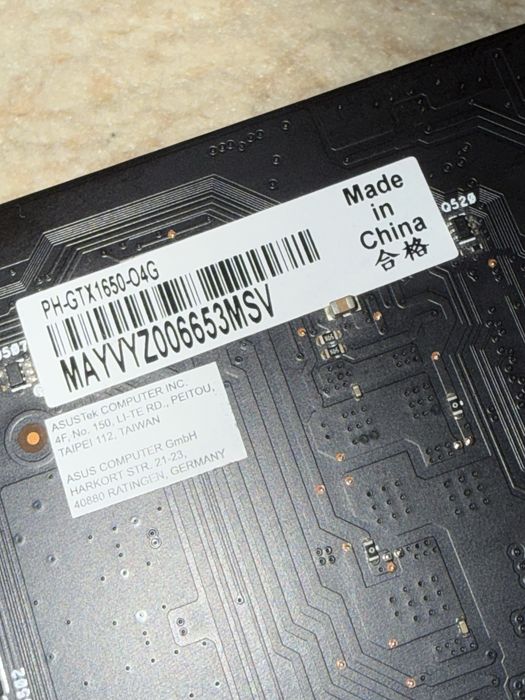 Placa video nvidia geforce gtx 1650 - sigiliu intact