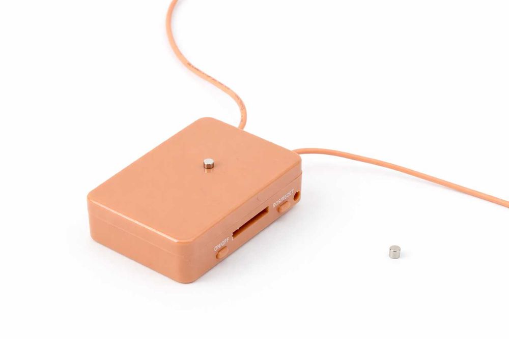 Cutiuta GSM casti de copiat Microvibratii - NU se Aud/Vad in Exterior!