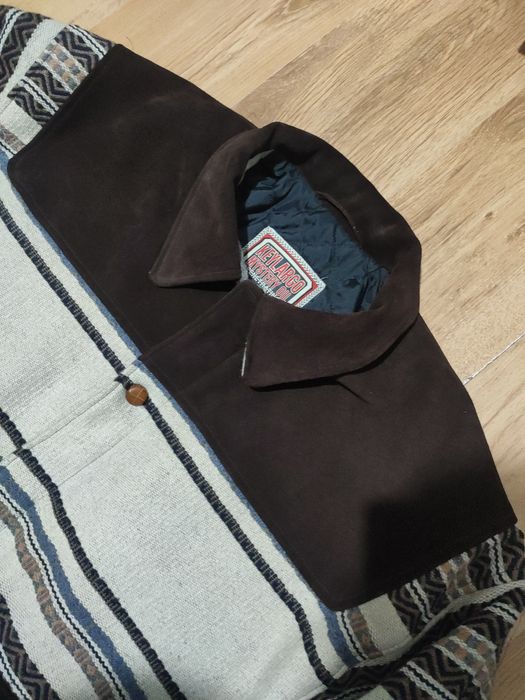 Geaca Key Largo din lână și piele mărimea L/XL