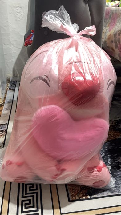 Стич+сердечко мягкая игрушка