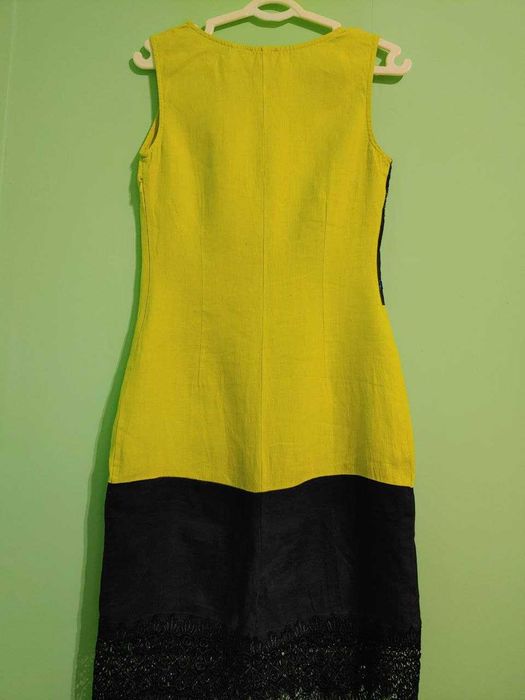 Платье из льняной ткани, новое, качество супер, производство Турция