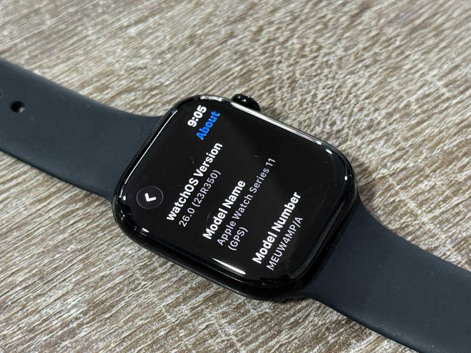 Apple Watch 11 series 46mm Jet Black
