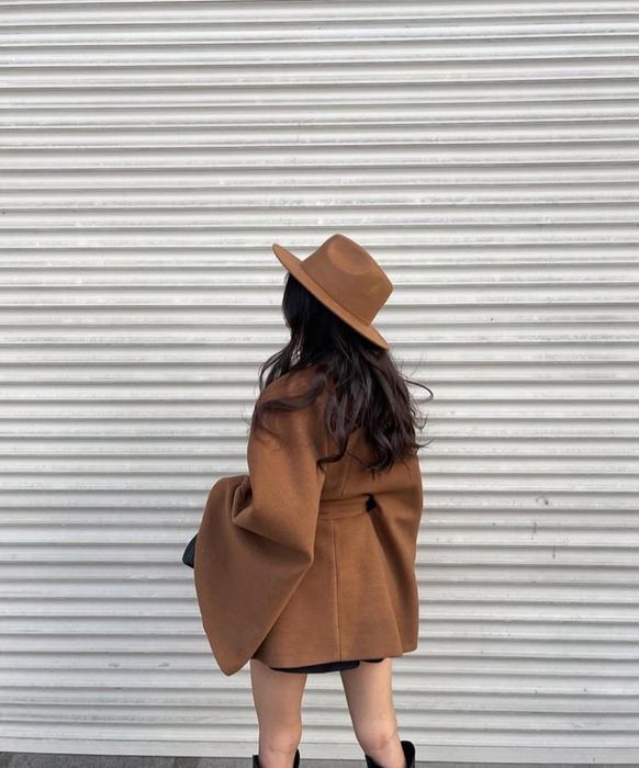 кейп пальто от biqem