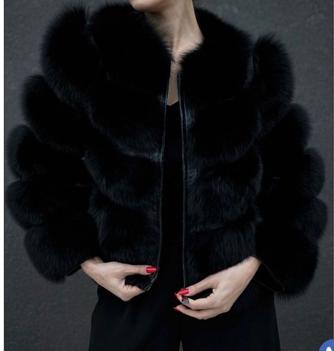 Blană naturală cu piele