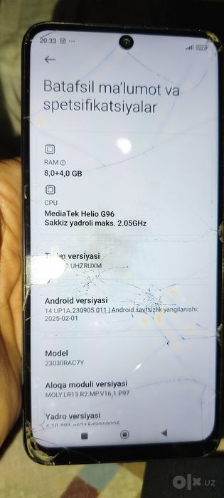 REDMI NOTE 12 s arzon narxda