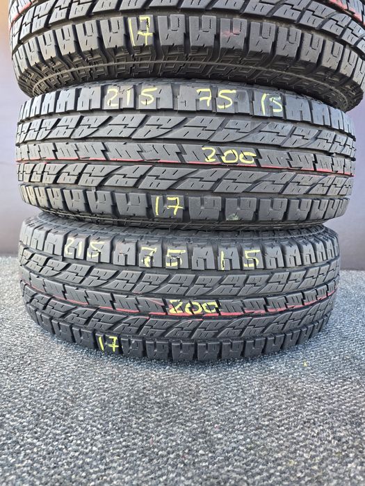 215 75 15 bridgestone m+s A/T