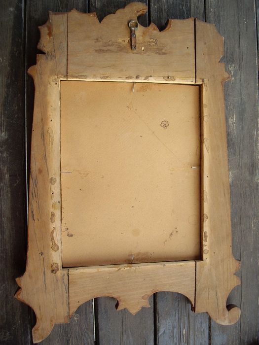 Дърворезбована рамка за снимка 1908 Сливен