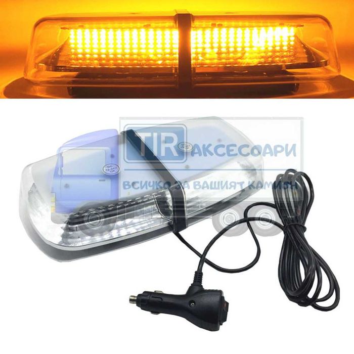 12V аварийна лампа с магнит 30.5см 144W блиц лампа за пътна помощ
