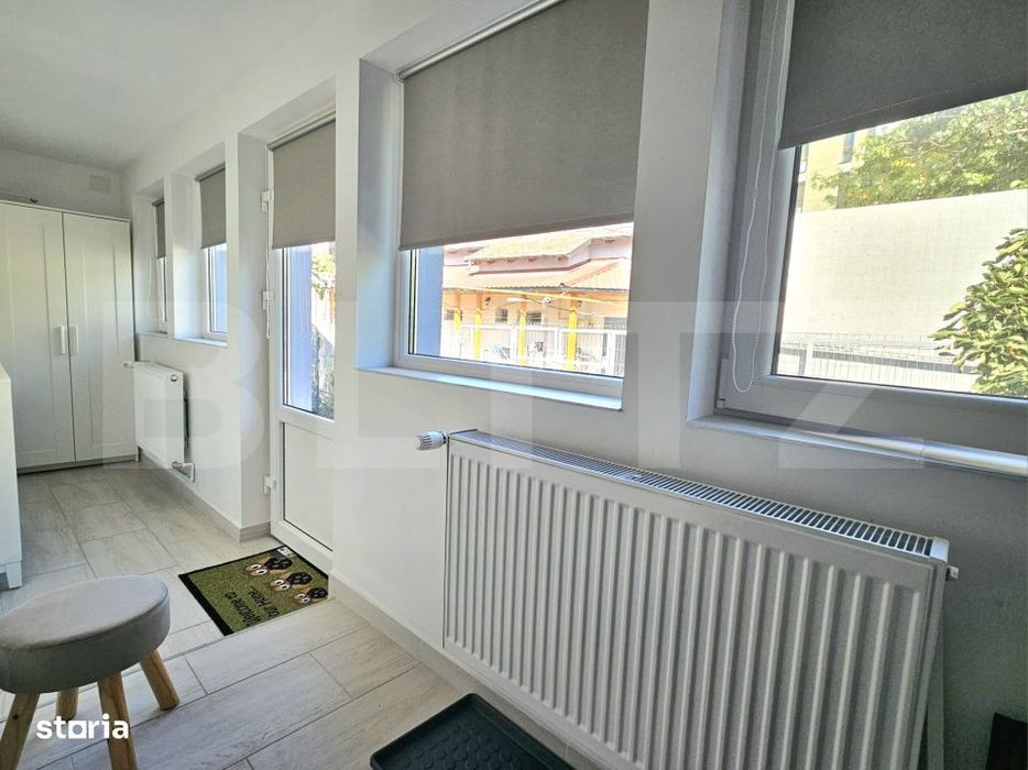 Apartament 2 camere, 53mp la curte