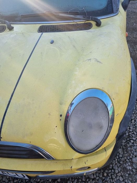 Capota Mini One 2001 - 2006 Hatchback 2 Usi Galben (1465) CU DEFECTE