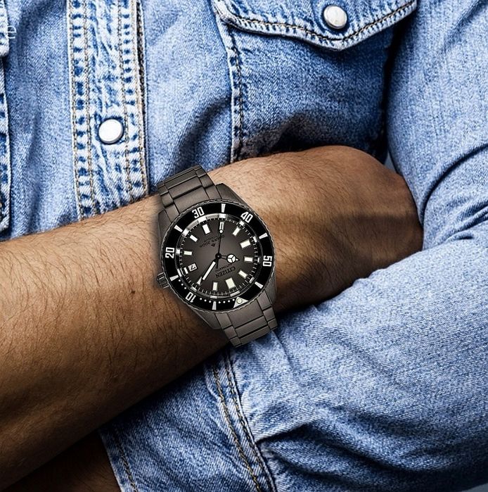 Citizen titanium automatic promaster diver NB6025-59H