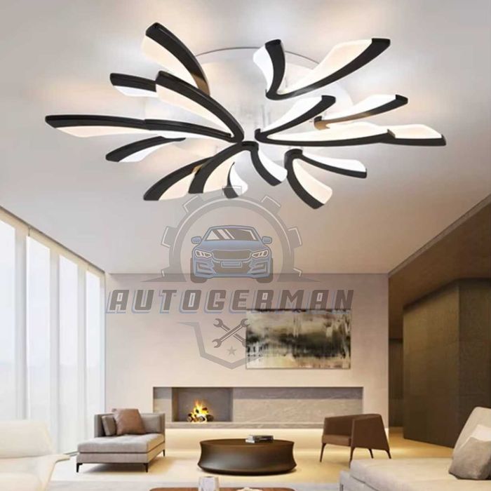 120W Абажур за таванско осветление на дома дистанционно лед офис хол