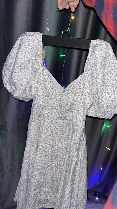 Платье яркое цветочное