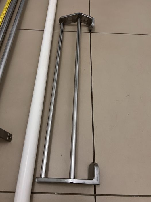 2 Galerii duble aluminiu si 1 lemn, perdele, draperii