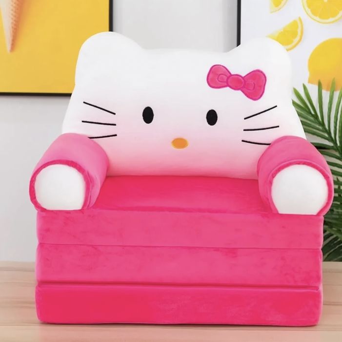 2в1 Плюшен фотьойл-легло Батман / Batman кресло плюшени играчки