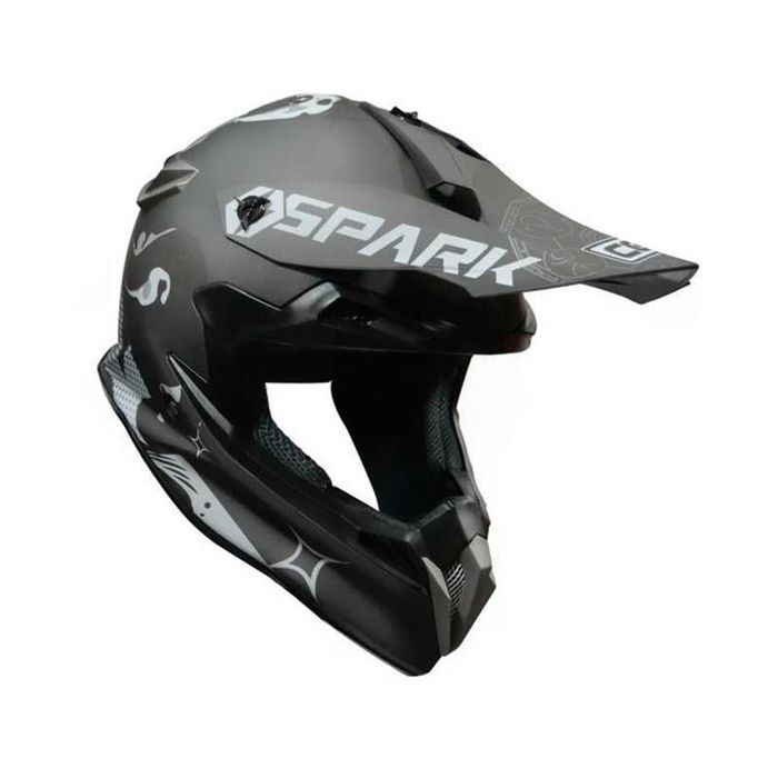 Кросова каска SPARK, Full Face, DOT, Size: L -Вело, Мото, Скутер, Бъги