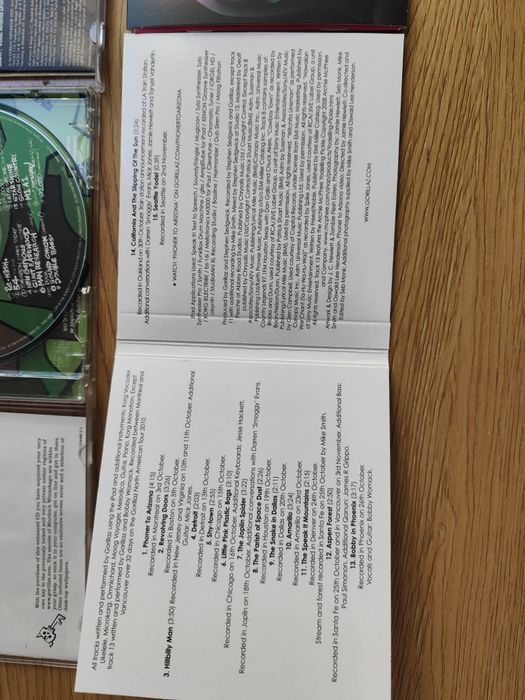 CD's Gorillaz колекция