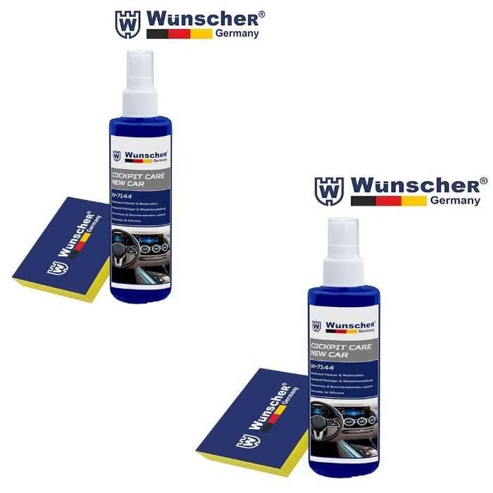 Мляко с гъба за табло Automat-WUNSCHER, New car, Ванилия, 280ml