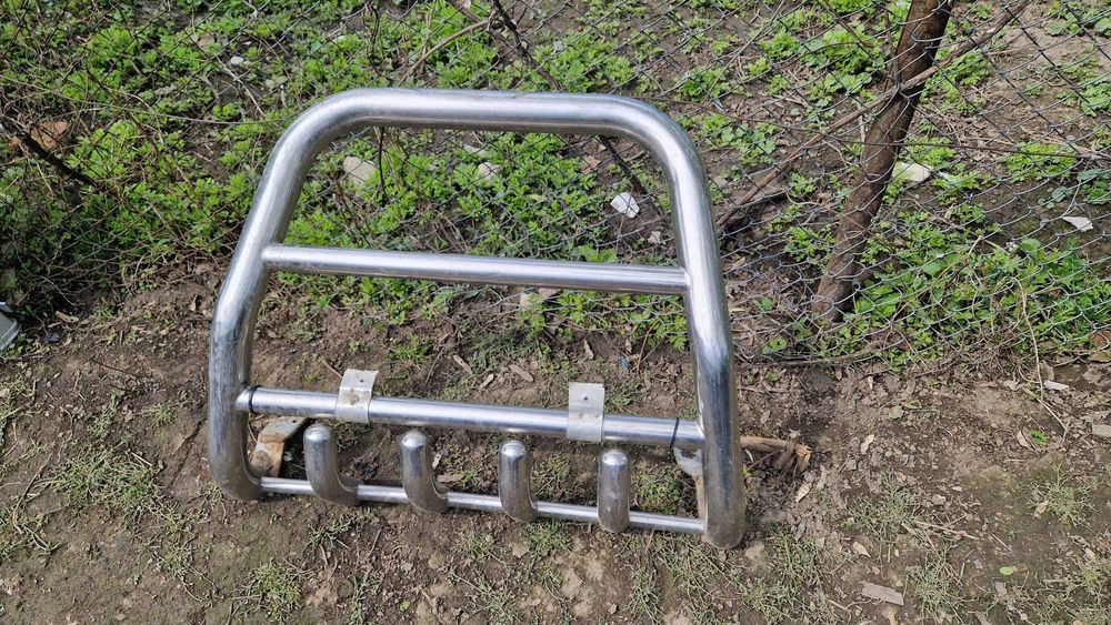 Bullbar inox Jeep Patriot si paravant autoutilitara