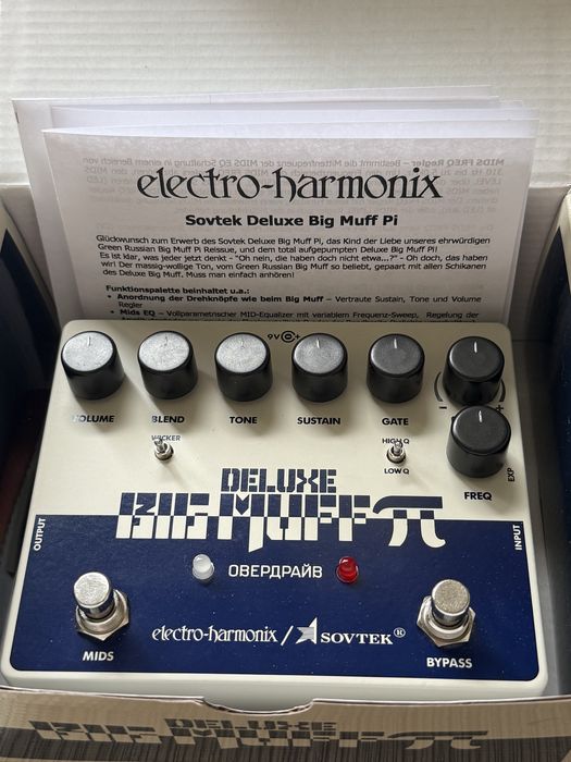 Electro-Harmonix Sovtek Deluxe Big Muff Pi