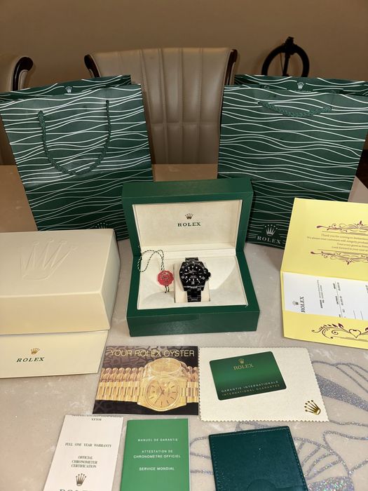 Ceas Rolex Submariner Black/Black Dial