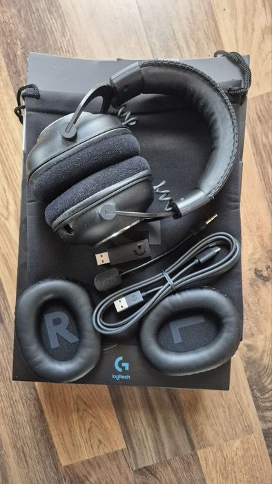 Logitech pro x wireless геймърски слушалки