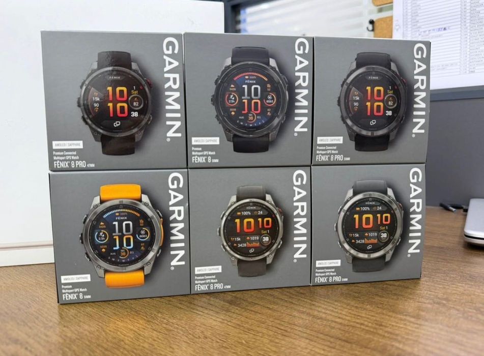 Garmin Fenix 8 pro 51мм amoled ,sapphire silver