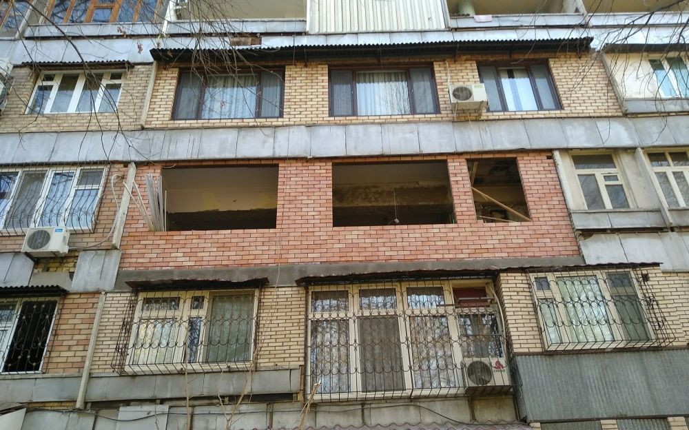 Кладка балконa кирпич облицовочный гишт терамиз балконга уста