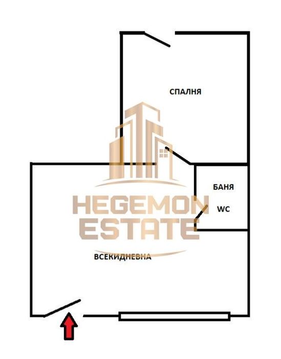 Офис в Варна-Окръжна болница площ 63 цена 109000