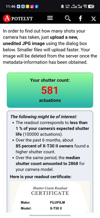 Fujifilm x-t30 II + TTARTISAN 27mm