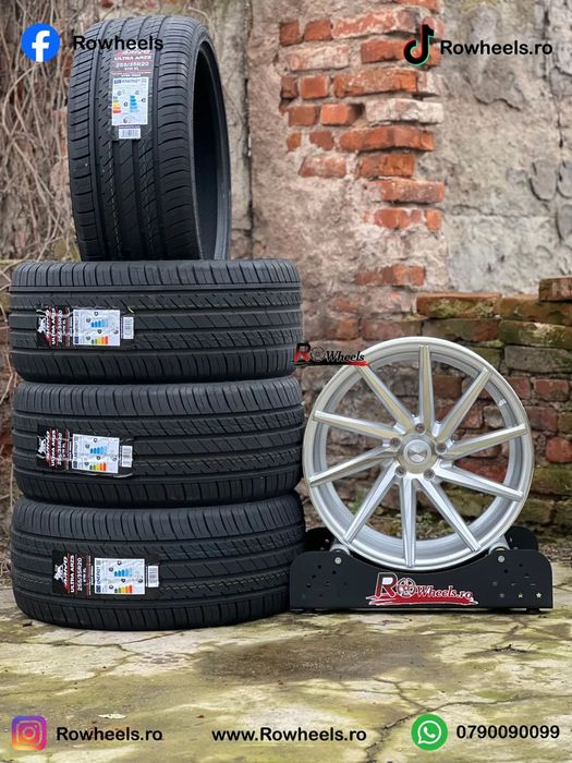 Jante BMW19 R19 BMW F01 F02 F10 F12 F13 E60 E90 F30 F31 E90 E91 Seria 5 seria7 Roti Model Vossen CVT Concave Roti cu anvelope vara sau iarna