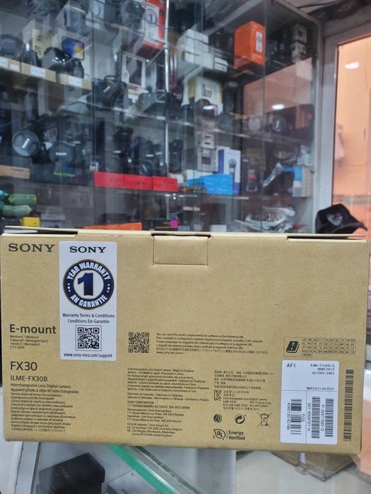 SONY FX 30 Фотокамера халол насияга