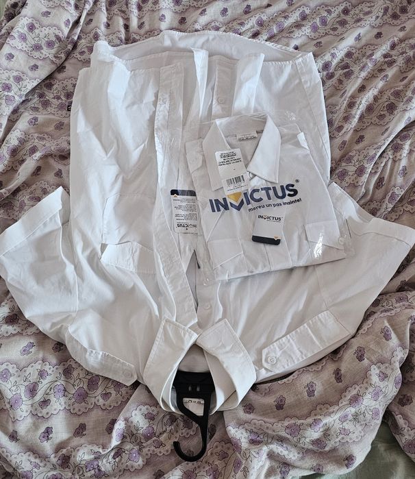 Cămăși de vară Invictus, cu epoleți