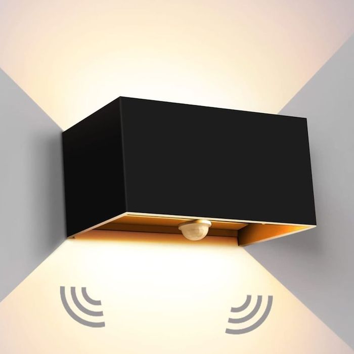 Aplică / lampa exterior Klighten ,IP65,senzor mișcare,ajustare lumina