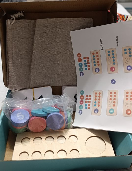 Интерактивна математика, дървена играчка