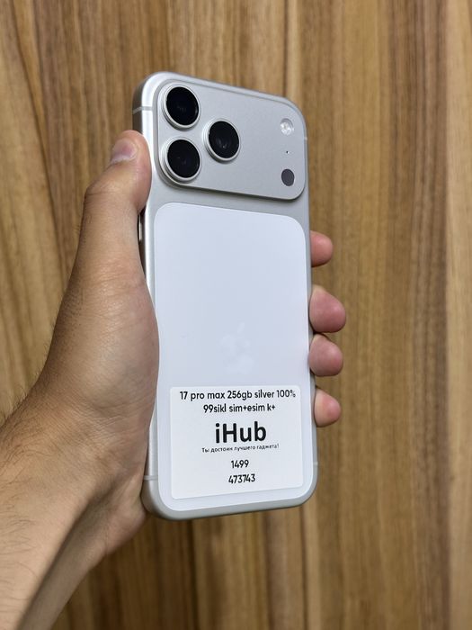 iPhone 17 Pro Max Silver 256Gb