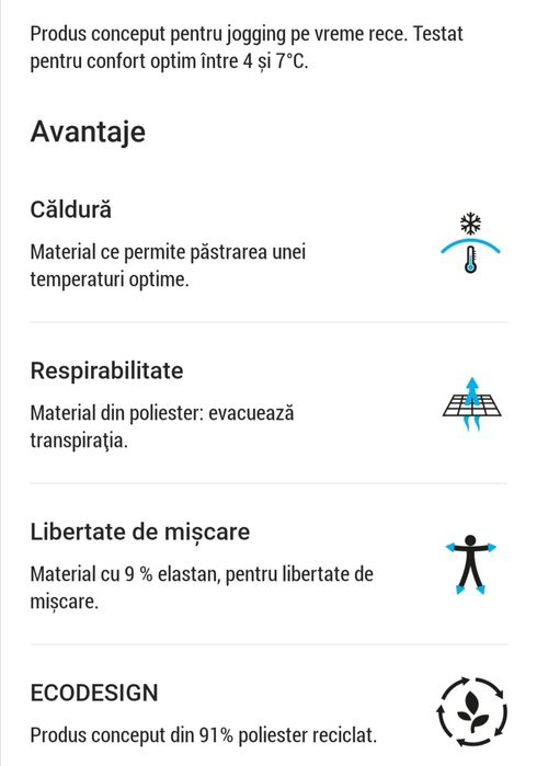 Bluză alergare/ jogging cu fermoar scurt, negru, damă, mărimea 38