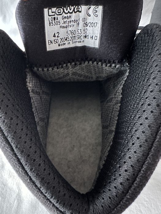 Ghete,bocanci protecie-munca,Lowa,marime 42