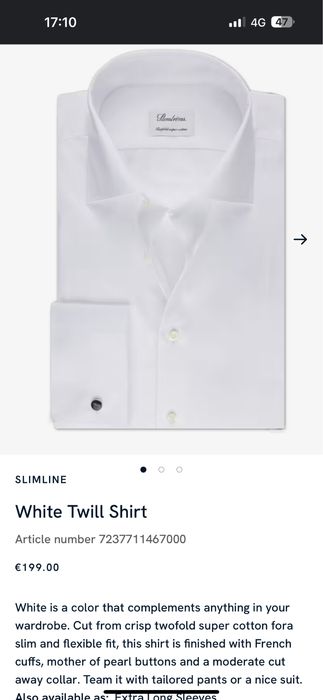 Camasa eleganta,busines.Stenstroms,38