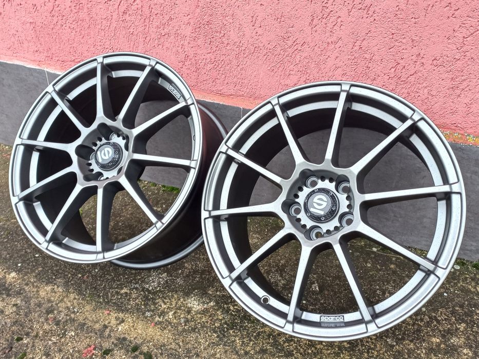 18"5×114.3 Sparco Gara Гънметал Мат 8j et35 Honda Mitsubushi Toyota Maz