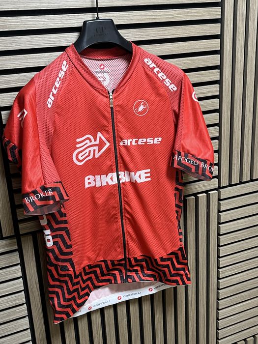 Castelli : Made in ITALY - Вело джърси размер ХЛ-Л / Оригинал